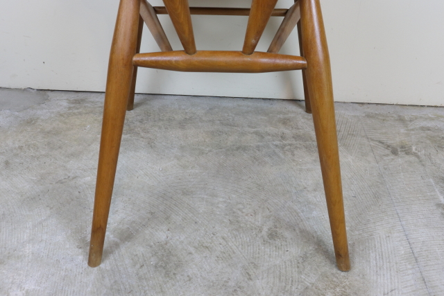 イギリス アーコール社 ercol スタッキングチェア グリーンドット ち1-8