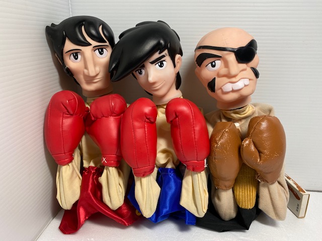 3体セット☆あしたのジョー☆矢吹ジョー・力石徹・丹下段平☆ボクシング