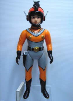 レア☆美品 ブルマァク ウルトラマンエース TAC隊員 ソフビ人形