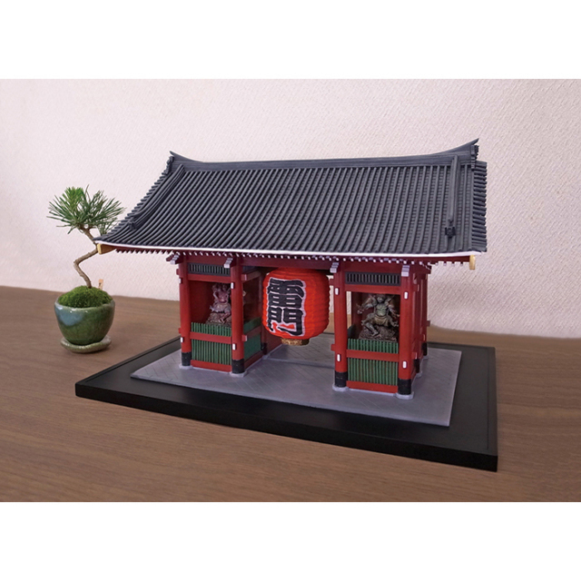 雷門 （1/50スケール） 塗装済完成品 | インテリア、ジオラマ、ミニチュア