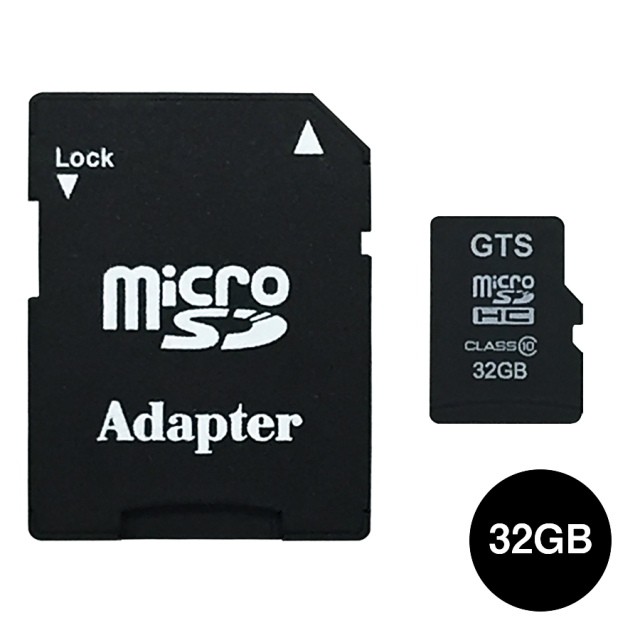 GTMS032DPSAD | マイクロSDHCカード32GB【高耐久】防犯カメラ