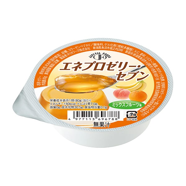 エネプロゼリー・セブン ミックスフルーツ味 80g-高カロリーゼリー