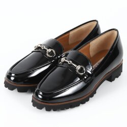 BARCLAY（バークレー）ビット厚底ローファー ブラック｜BARCLAY