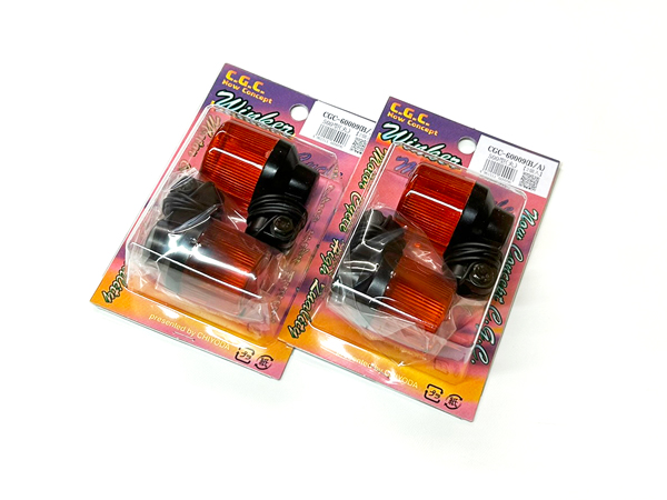 ヨーロピアン ウインカー CGC 500型 電球無 ブラック塗装仕上 ボディー