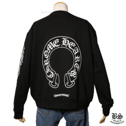 クロムハーツスウェットネックロゴブラック|クロムハーツ通販専門店