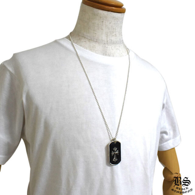 クロムハーツタイニーCHクロスカットアウトドッグタグ|クロムハーツ