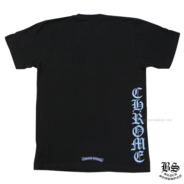 クロムハーツTシャツロゴブルーブラック|クロムハーツ通販専門店