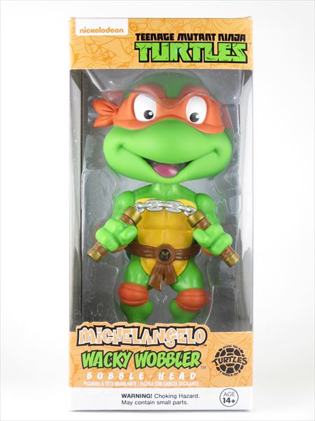 ミュータントタートルズ ワッキーワブラー フィギュア 6体セット