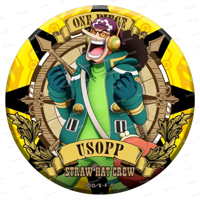 ワンピース アルティメットクルー第8弾ドでか缶バッジ