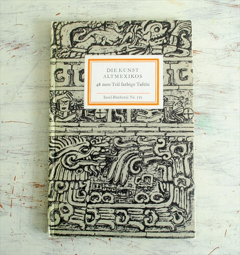 ドイツ インゼル文庫 575番 メキシコ古代工芸 芸術 写真集 洋書