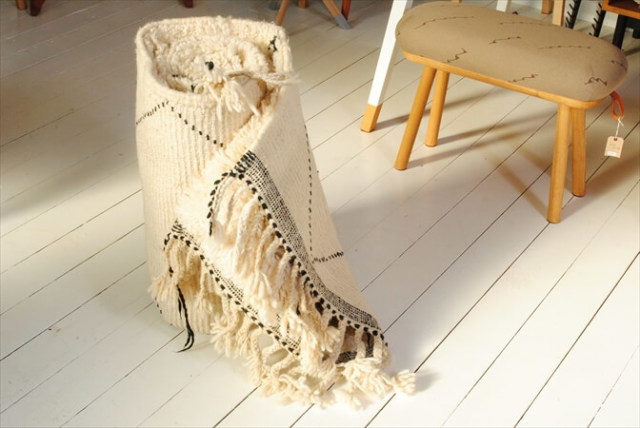 未使用品 モロッコ産 ベニワレン 165 x 105cm Beniouarain ウール