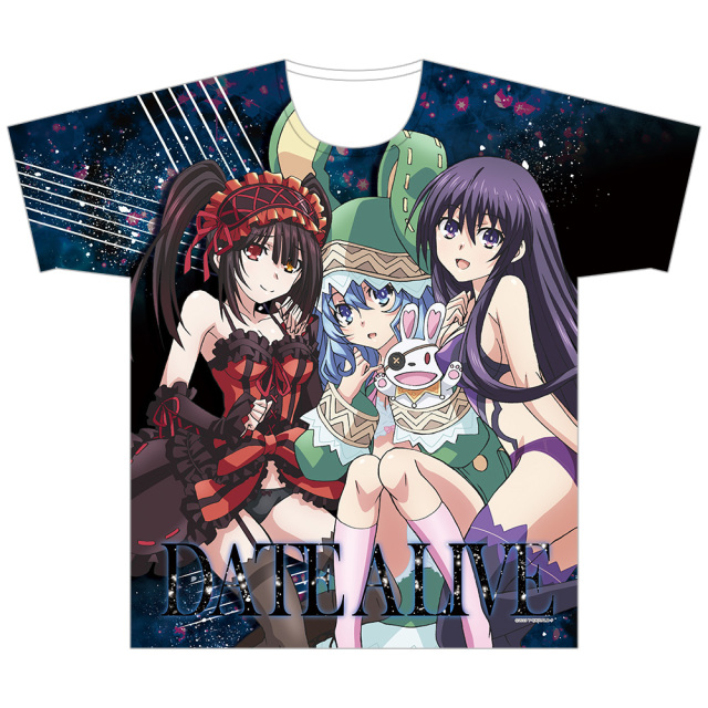 デート・ア・ライブIII フルグラフィックTシャツ［夜刀神十香&時崎狂三