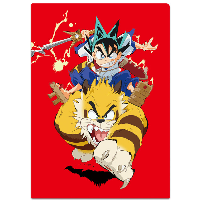 真・侍伝 YAIBA クリアファイル 刃&カゲトラ