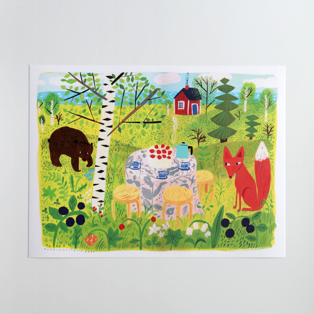 COMFOTA x マッティ・ピックヤムサ/オリジナルポスター COMFOTA 北欧雑貨店