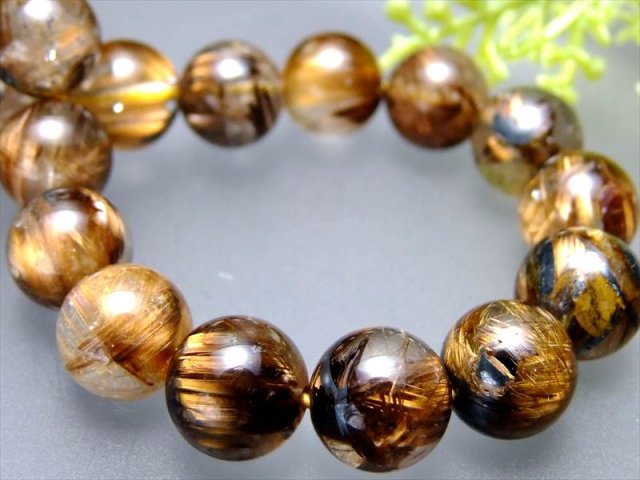 5A 武骨ルチル 母岩ヘマタイト入り タイガータイチンルチルクォーツ