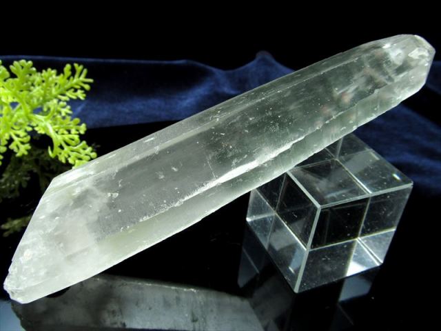 激レア 両錐水晶・ガーデン有り レムリアン シード クリスタル 長さ約