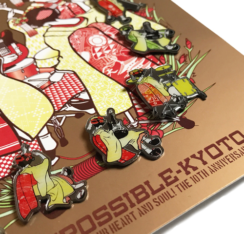 京都大作戦2017 事後通販 】ピンバッジセット（8月中旬発送予定）