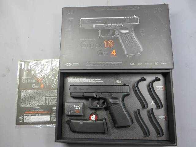 東京マルイ】グロック19 Gen.4 ・G19 Glock19（刻印エラー）・正常刻印