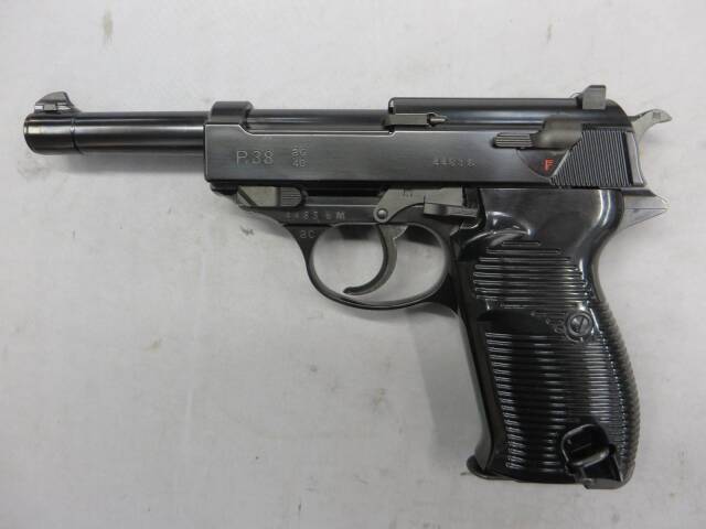 マルゼン】ワルサーP38 ブラックメタル