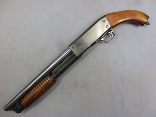 KTW】イサカM37 ライアット ソードオフ メタル&ウッド