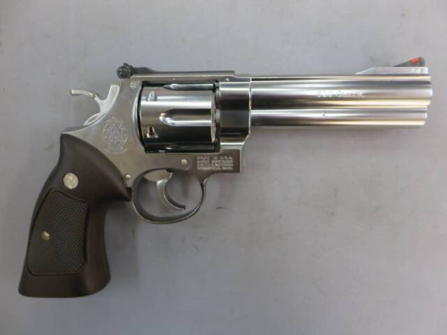 マルシン】S&W M629 5in シルバーABS プラグリップ仕様 リアルX