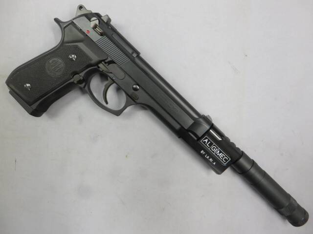 ウエスタンアームズ】ベレッタM92FS レオン・LEON サイレンサー Reborn