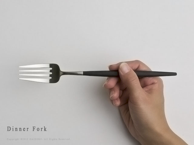 Cutipol Goa/クチポール/ブラックシルバー/ディナー6本セット ゴア