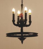 イーライト -GENERIC BRAND- 】ヴィンテージ風 4灯用ペンダントライト