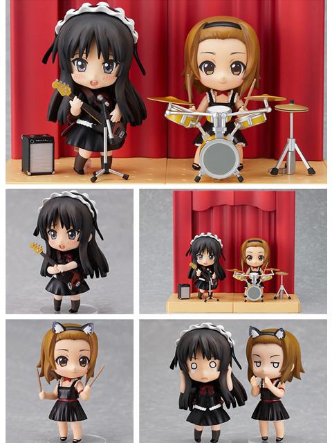 WF2010(冬)限定 ねんどろいど けいおん！澪＆律ライブステージセット