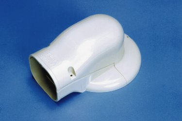 因幡電工 SWM-100-10 ウォールコーナー エアコンキャップ用 1箱10個セット