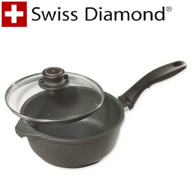 数量限定】スイスダイヤモンド SwissDiamond ＃6720 蓋付深型片手