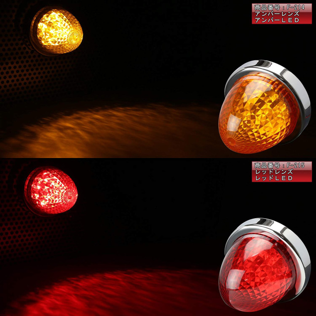 送料無料】 10個セット 24V LED サイドマーカー バスマーカー ランプ