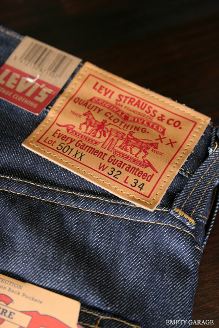 LEVI'S VINTAGE CLOTHING 1947 501XX Jeans Rigid 【made in USA