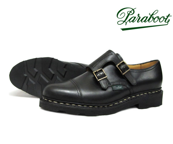 パラブーツ レディース ヴォーグ ダブルモンクストラップシューズ