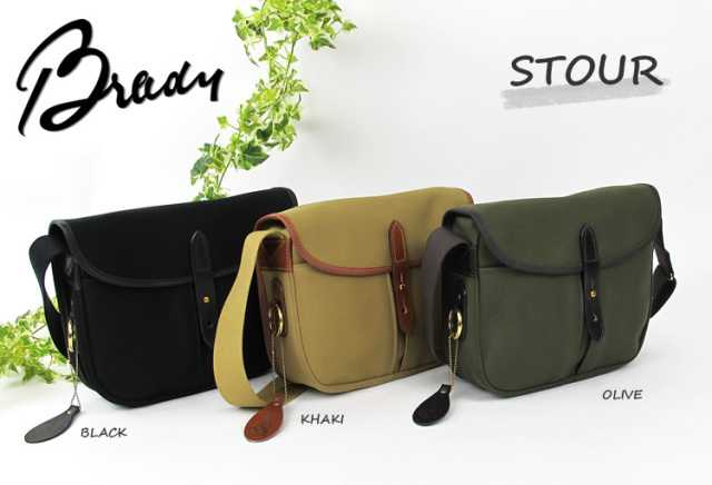英国の老舗ブランドBrady定番バッグ*ストウ