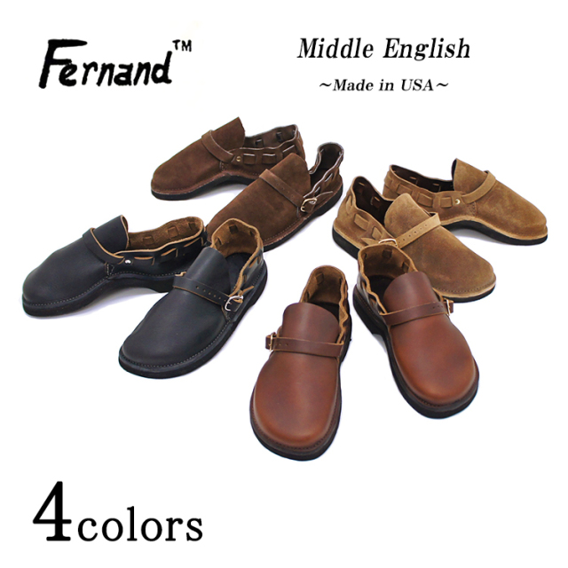 Fernand Leather フェルナンドレザー Middle English ミドル
