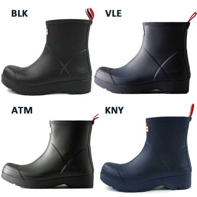 ハンター レインブーツ メンズ オリジナル プレイ ブーツ ショート