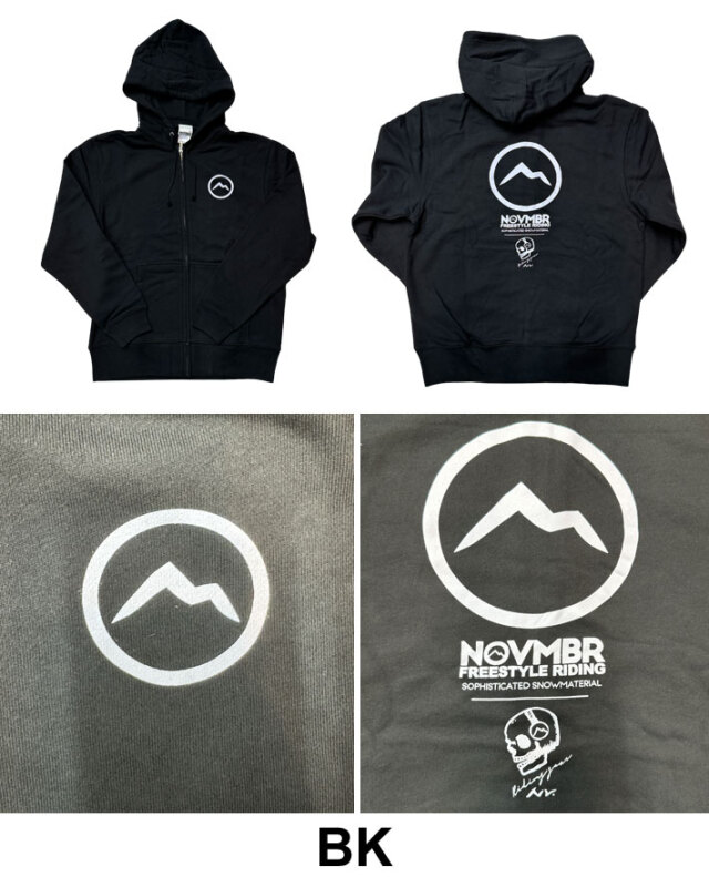 NOVEMBER ノベンバー スノーボード パーカー ZIP-PARKA [N13] [N14