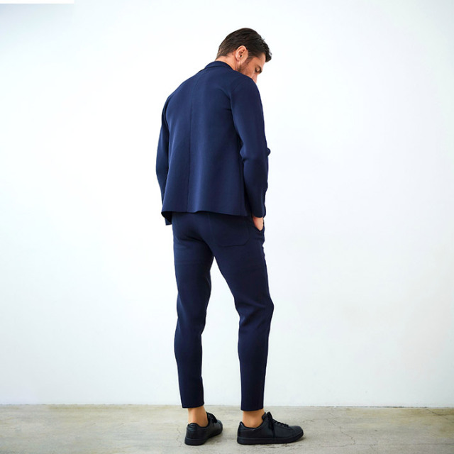 G-ZERO ミラノリブニットジャージイージーパンツ 14G 450517 G-STAGE