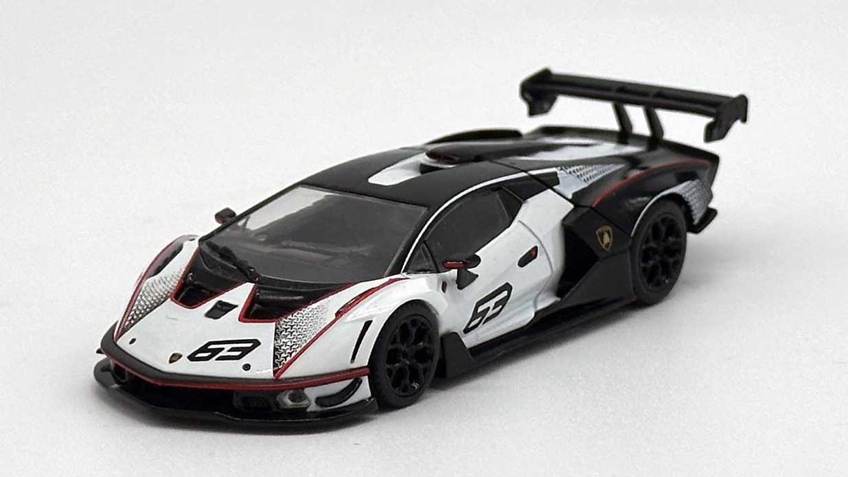 HUNG HING TOYS 1/64 ランボルギーニ・エッセンサ SCV12 (BIANCO