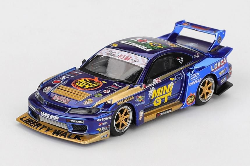 MINI GT 1/64 (ダイキャスト製) Nissan シルビア(S15) LB-Super