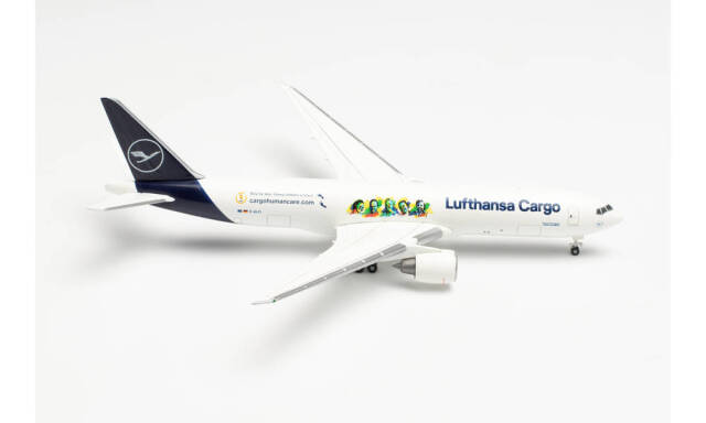 herpa wings 1/500 (ダイキャスト製) 777F ルフトハンザ・カーゴ