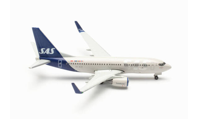 herpa wings 1/500 (ダイキャスト製) 737-700 SAS スカンジナビア航空