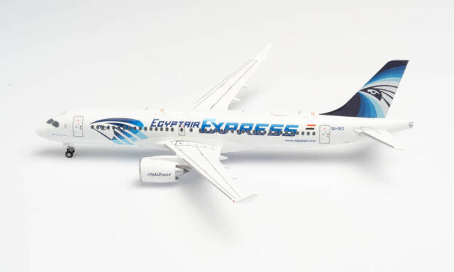 herpa wings 1/200 A220-300 エジプト航空 エクスプレス SU-GEX ガリバー