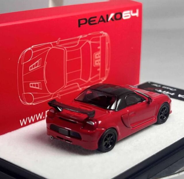 PEAKO(ピーコ) 1/64 (ダイキャスト製) Toyota MR-S 1999 レッド