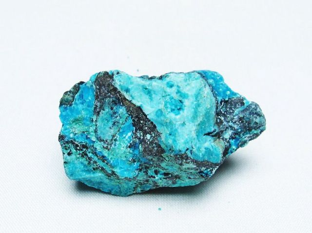 パワーストーン 天然石 アズライト 藍銅鉱 ブルーマラカイト 原石[T485