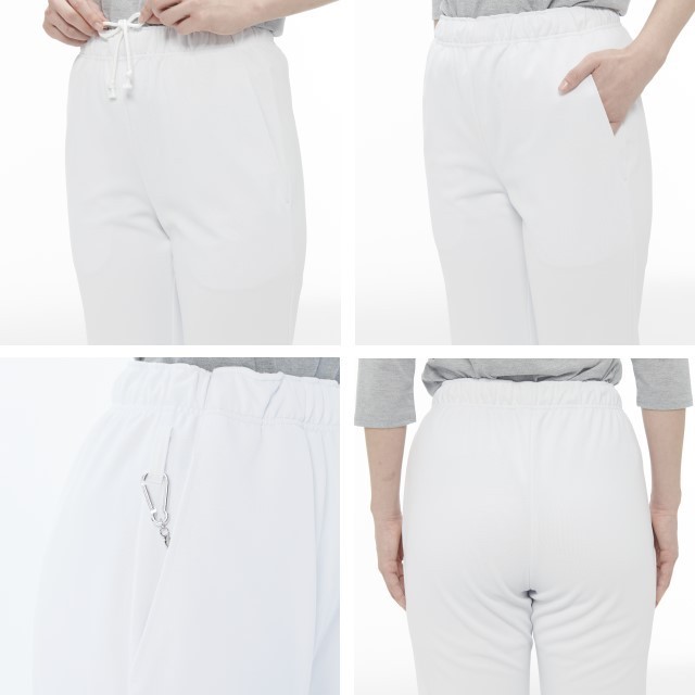 NI5233 ナガイレーベン パンツ 男女兼用 ストレート ノータック