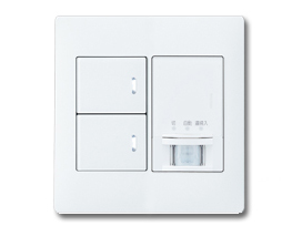 配線器具.com：アドバンスシリーズ【組合せ品】スイッチセット ほたる