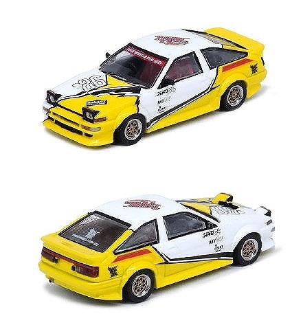 INNO 1/64 トヨタ スプリンタートレノ (AE86) Brunei Diecast Kustom