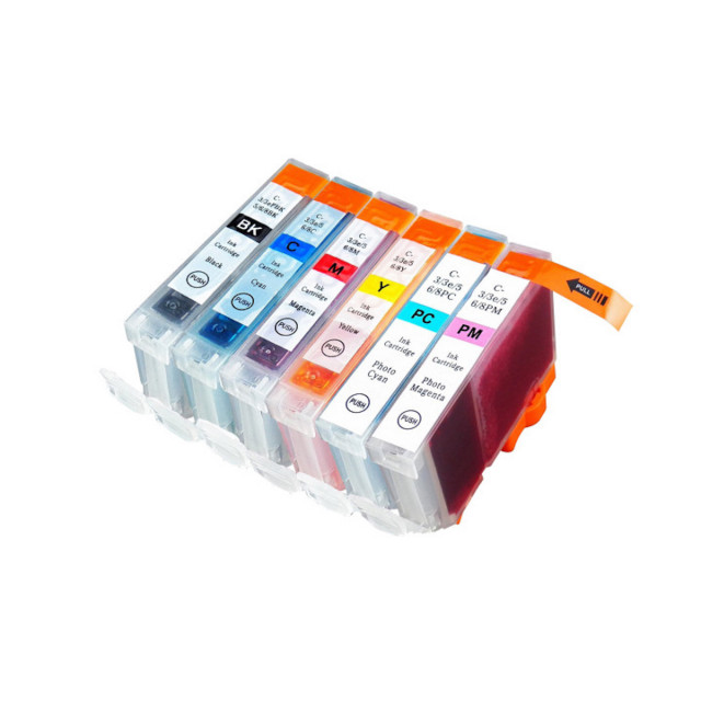 Canon(キヤノン)互換インクカートリッジ BCI-6/6MP 6色マルチパック×3